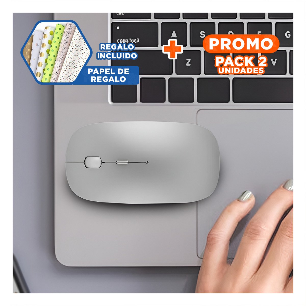 PACK2 MICROPARLANTE PORTATIL SONIDO POTENTE Y MUSICA LIMPIA NEGRO AUDIO Y+PAPEL REGALO - 1
