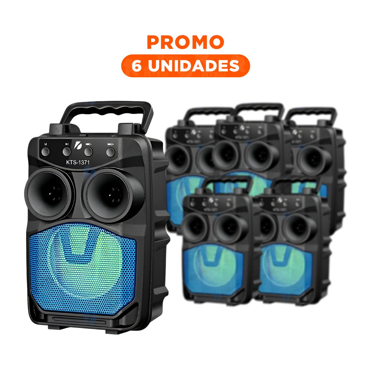 PACK6 APUNTADOR INALAMBRICO NEGRO CON SISTEMA AVANZADO Y RENDIMIENTO ESTABLE OPTIMO - 1