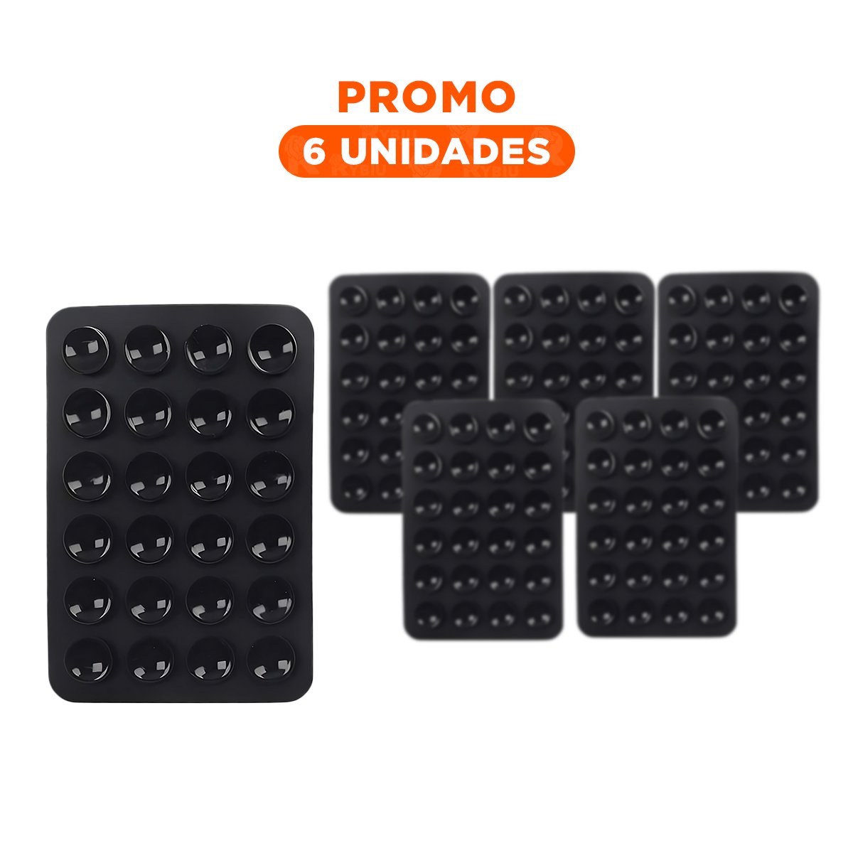 PACK6 APUNTADOR INALAMBRICO NEGRO CON SISTEMA AVANZADO Y RENDIMIENTO ESTABLE OPTIMO - 1