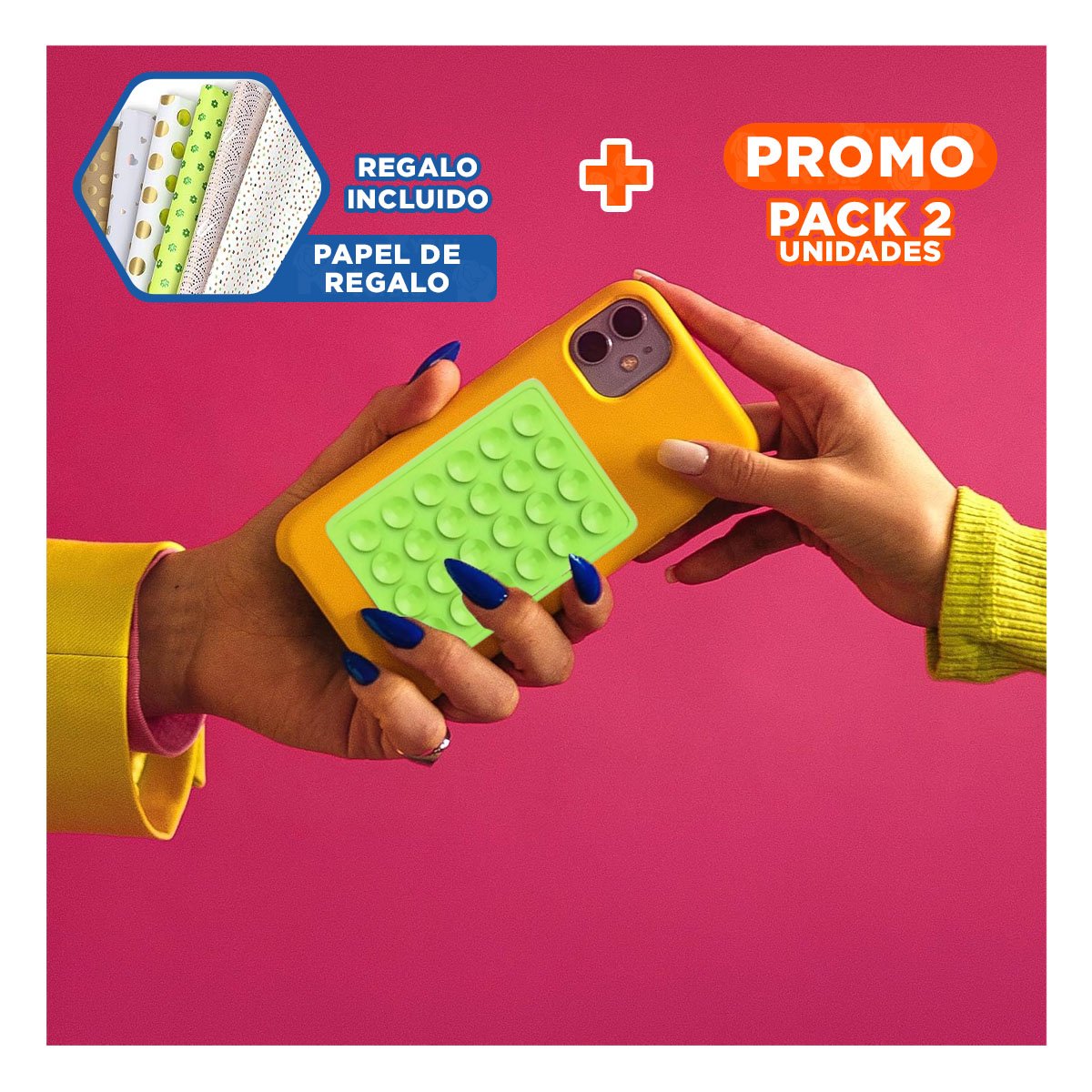 PACK2 RATON INALAMBRICO NEGRO CON SISTEMA PRECISO Y ALTA VELOCIDAD CONFIABLE Y+PAPEL REGALO - 1