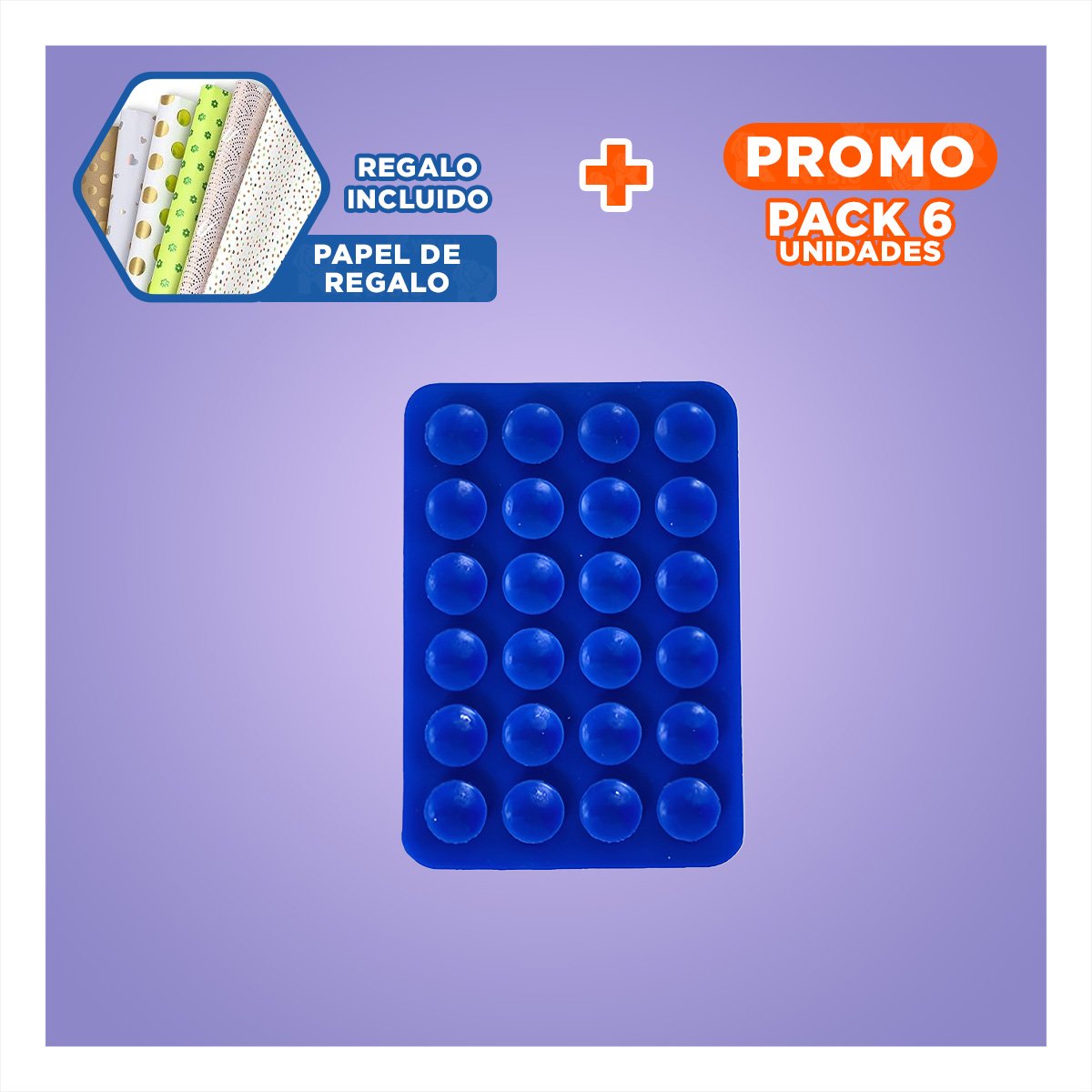 PACK6 APUNTADOR NEGRO CON CONEXION RAPIDA INALAMBRICO Y SENSOR POTENTE FIABLE Y+PAPEL REGALO - 1