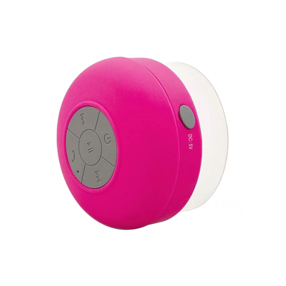 PACK2 BOCINA ROSADO CON TECNOLOGIA BLUETOOTH PARA ESCUCHAR AUDIO EN EL BANO Y+REGALO STICKER - 2