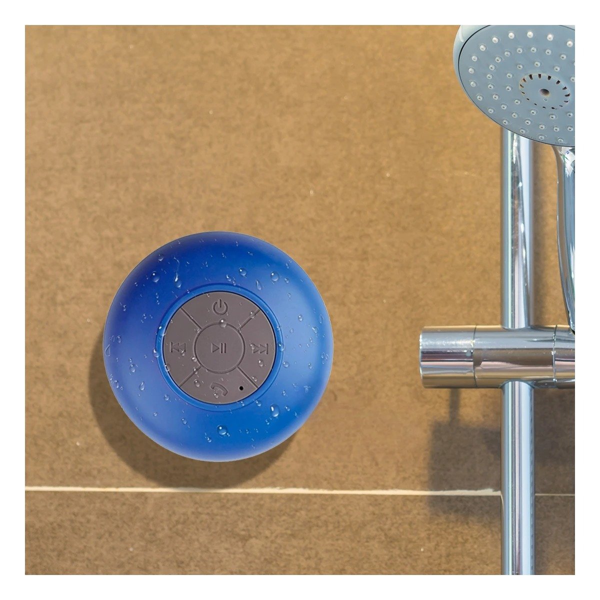 PACK2 DISPOSITIVO AZUL PARA DUCHA CON TECNOLOGIA BLUETOOTH Y SONIDO CLARO - 3