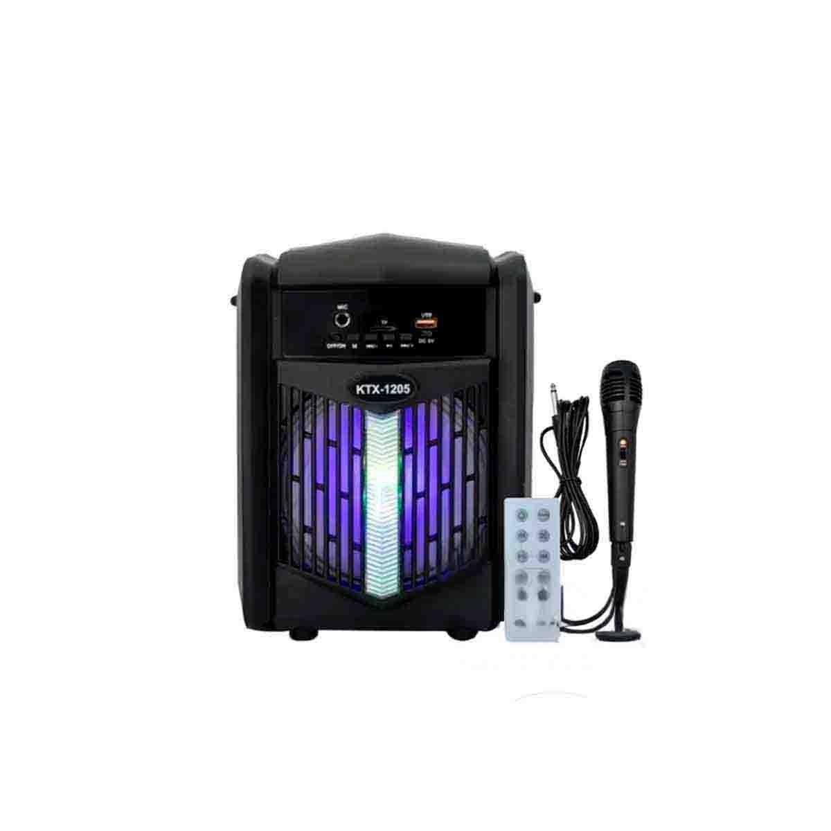 PACK2 EQUIPO DE SONIDO CON MICROFONO NEGRO PARA EVENTOS EN CASA CON AUDIO Y+REGALO STICKER - 2