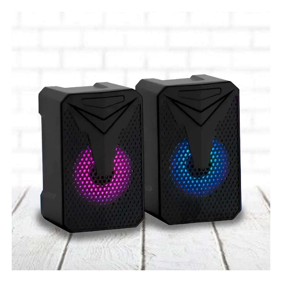 PACK4 AMPLIFICADOR DE SONIDO PORTATIL CON AUDIO FUERTE PARA MUSICA Y VIDEOS - 5