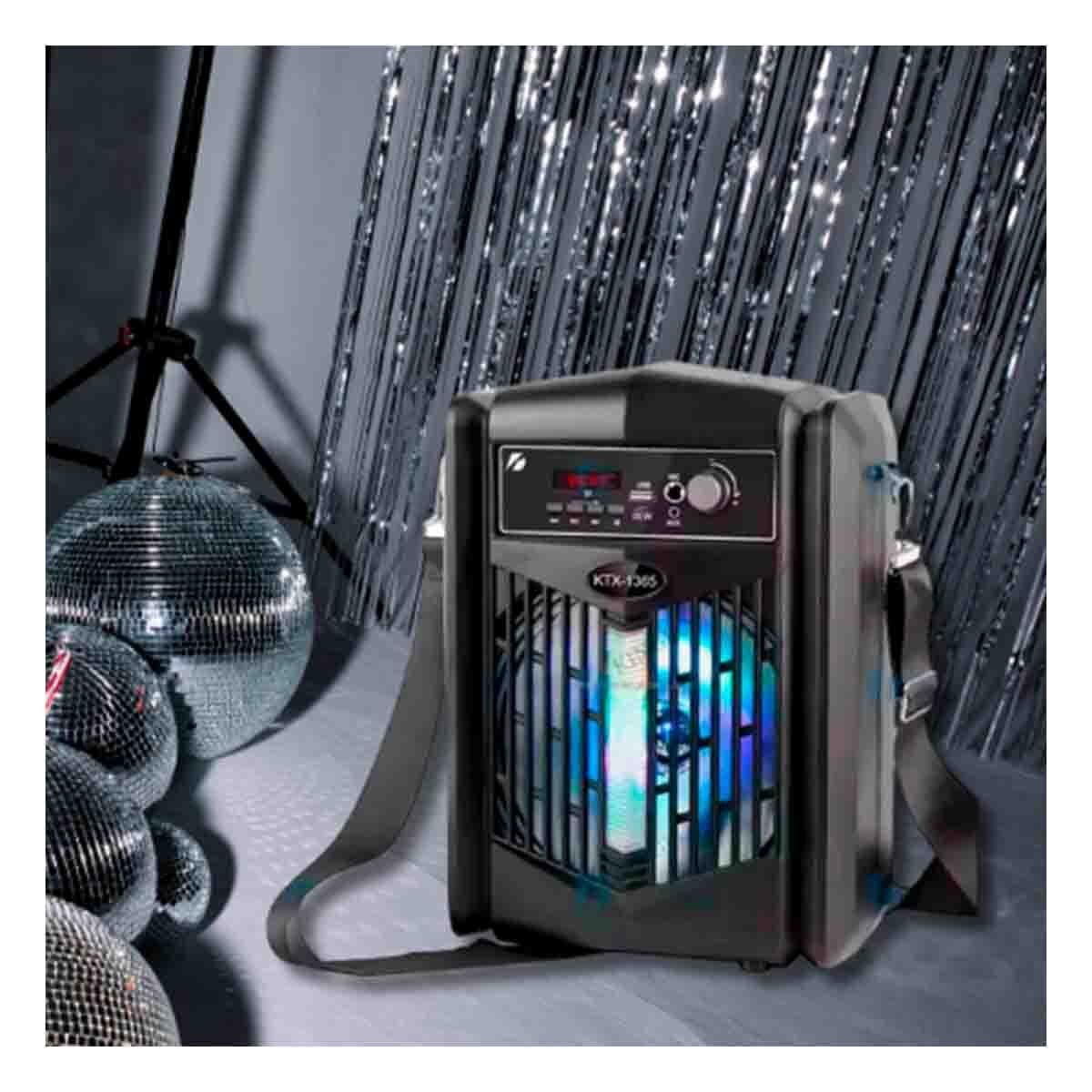 PACK6 EQUIPO MUSICAL CON MICROFONO NEGRO PARA KARAOKE Y MUSICA EN CASA Y+PAPEL REGALO - 5