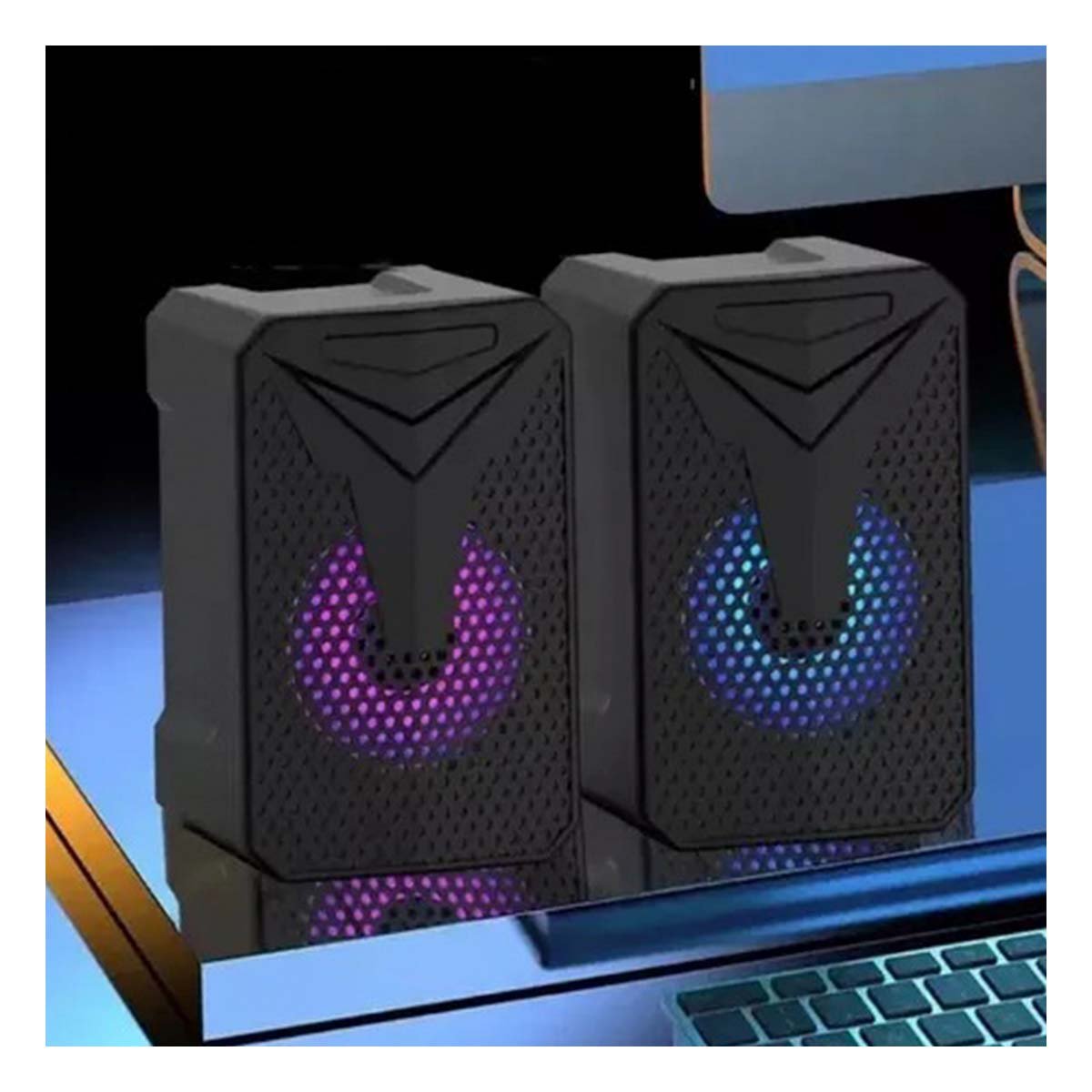 PACK2 REPRODUCTOR DE AUDIO COMPACTO CON SONIDO DEFINIDO PARA VIAJES Y+REGALO STICKER - 3