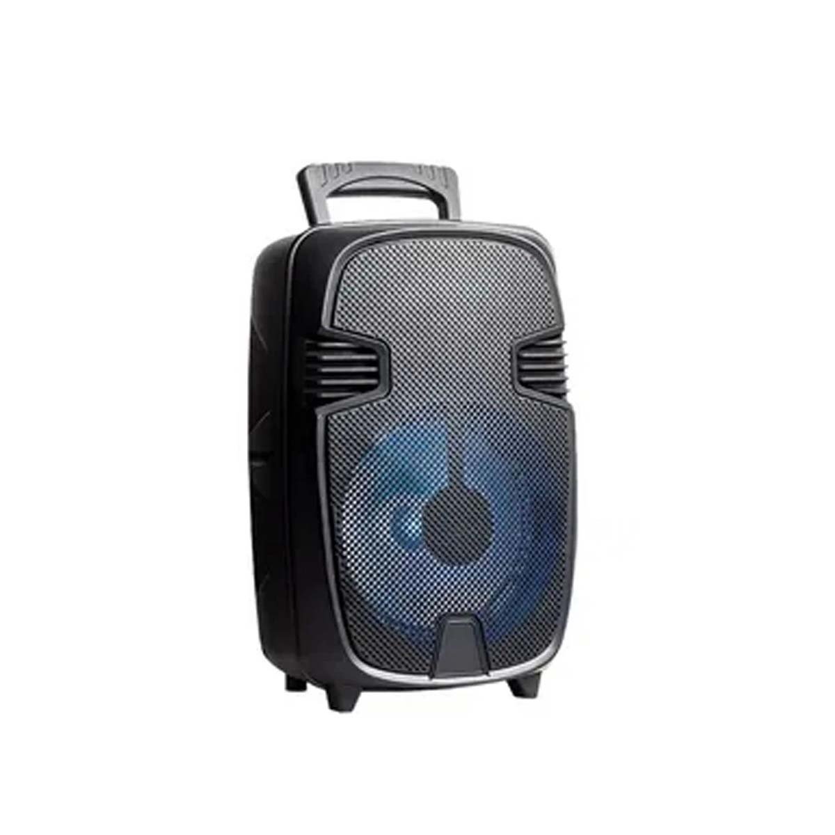 ALTOPARLANTE NEGRO CON MICROFONO CON AUDIO DEFINIDO PARA KARAOKE Y+PAPEL REGALO - 1