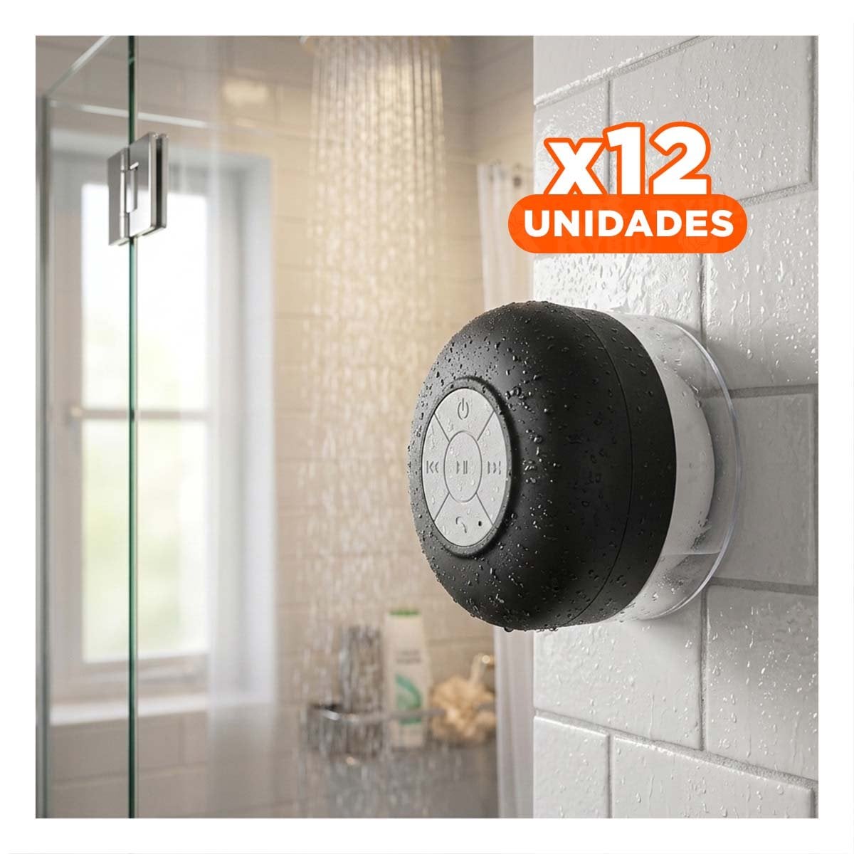PACK12 EQUIPO NEGRO CON AUDIO BLUETOOTH PARA REPRODUCCION MUSICAL EN CASA - 1