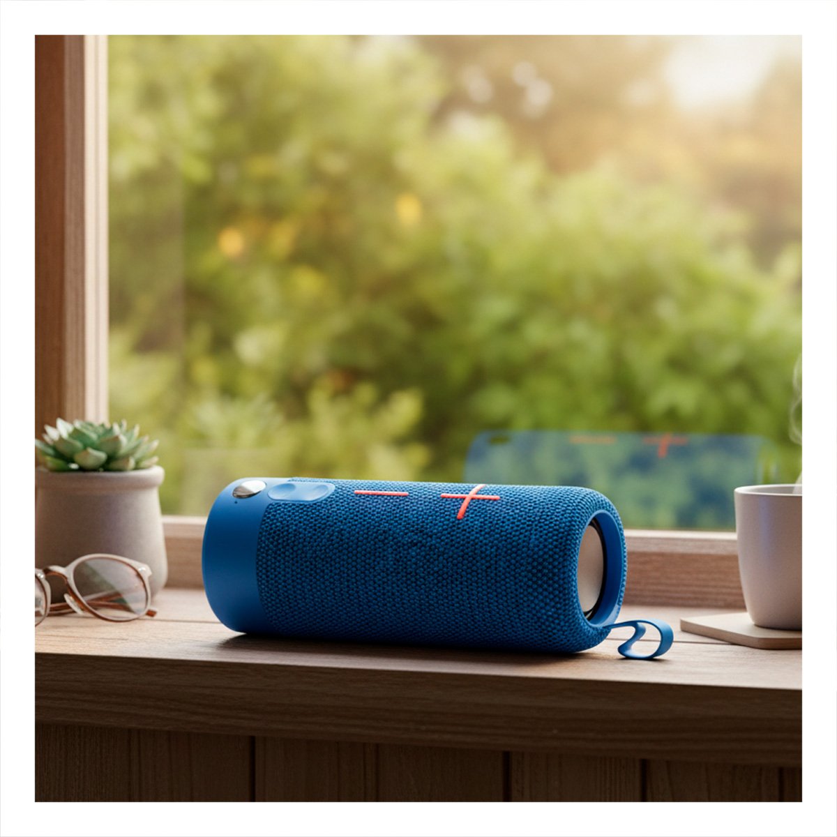 PACK6 ALTAVOZ PROFESIONAL AZUL TECNOLOGIA MODERNA Y SONIDO CLARO PARA OFICINA Y+PAPEL REGALO - 5