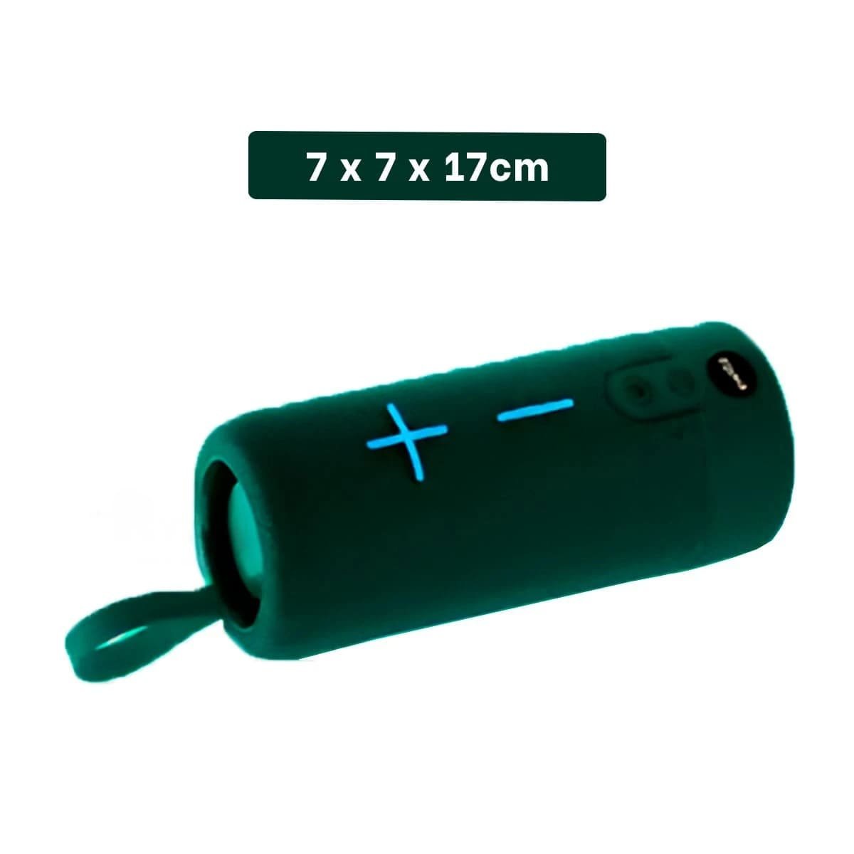 PACK6 SISTEMA PORTATIL VERDE SONIDO DURADERO Y POTENTE PARA HOGAR Y TRABAJO Y+REGALO STICKER - 4