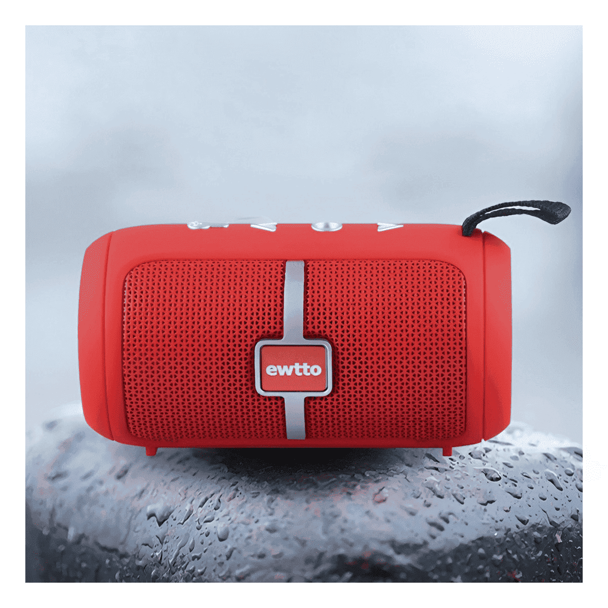 PACK6 SISTEMA PORTATIL ROJO SONIDO DURADERO Y POTENTE PARA HOGAR Y TRABAJO Y+REGALO STICKER - 3