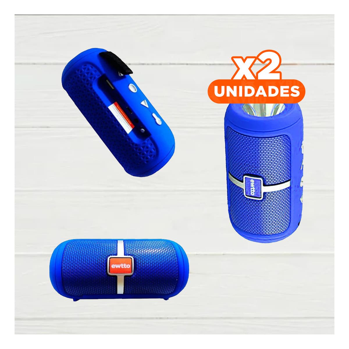 PACK2 EQUIPO ERGONOMICO AZUL AUDIO COMODO Y PRACTICO PARA HOGAR Y OFICINA Y+REGALO STICKER - 1