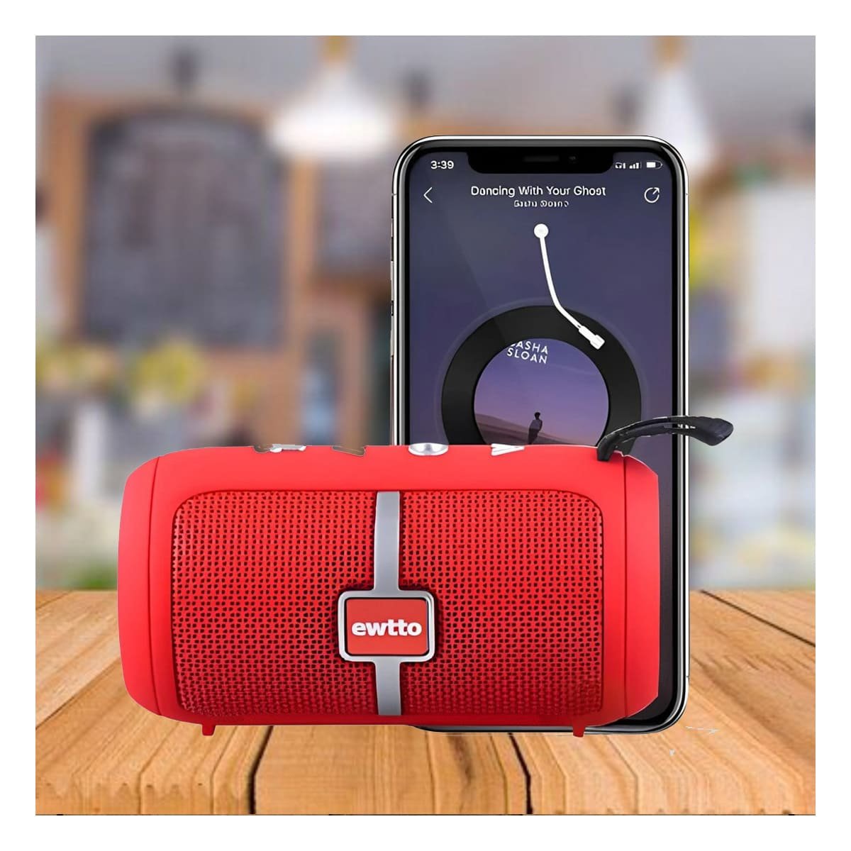 PACK4 REPRODUCTOR COMPACTO ROJO AUDIO PORTATIL Y FUNCIONAL PARA CASA Y ESTUDIO Y+PAPEL REGALO - 2