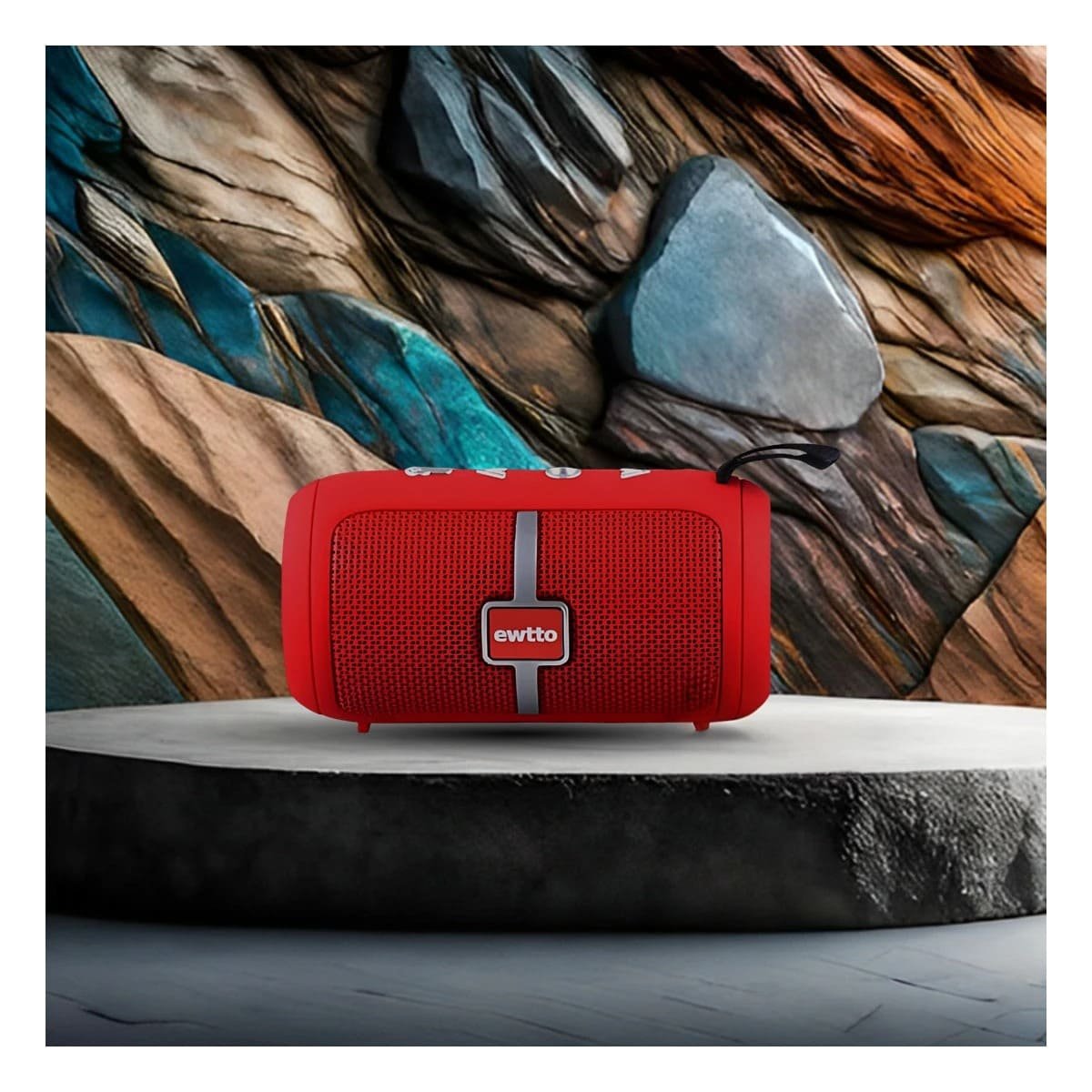 PACK6 EQUIPO BLUETOOTH ROJO AUDIO CLARO Y COMODO PARA CASA, OFICINA Y ESTUDIO Y+PAPEL REGALO - 2