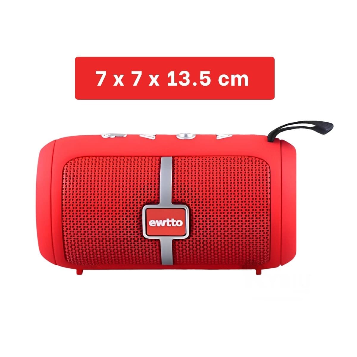 PACK2 ALTAVOZ MODERNO ROJO TECNOLOGIA FUNCIONAL PARA MUSICA, JUEGOS Y PELICULAS Y+PAPEL REGALO - 4