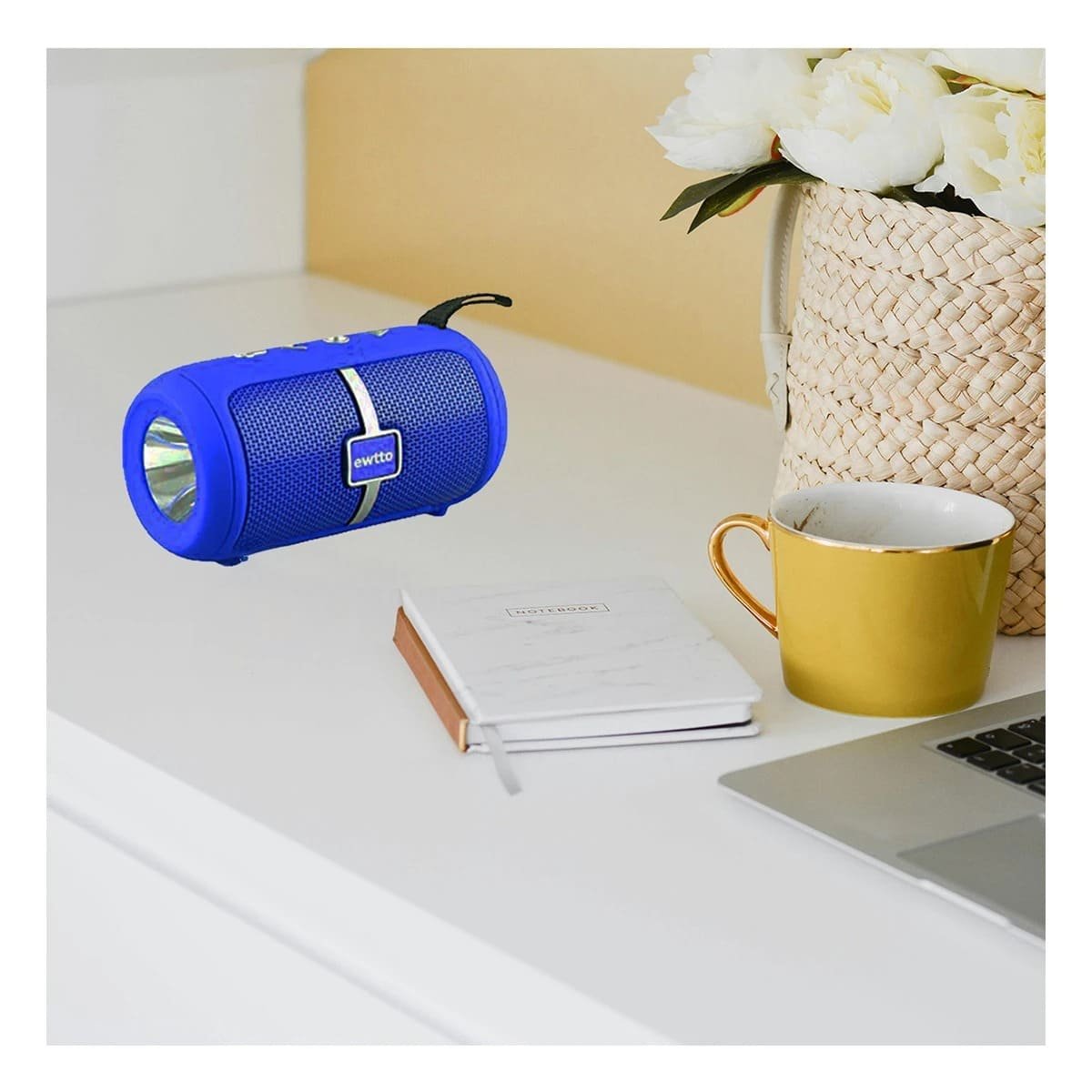 PACK6 ALTAVOZ PROFESIONAL AZUL TECNOLOGIA MODERNA PARA MUSICA, JUEGOS Y PELICULAS - 3