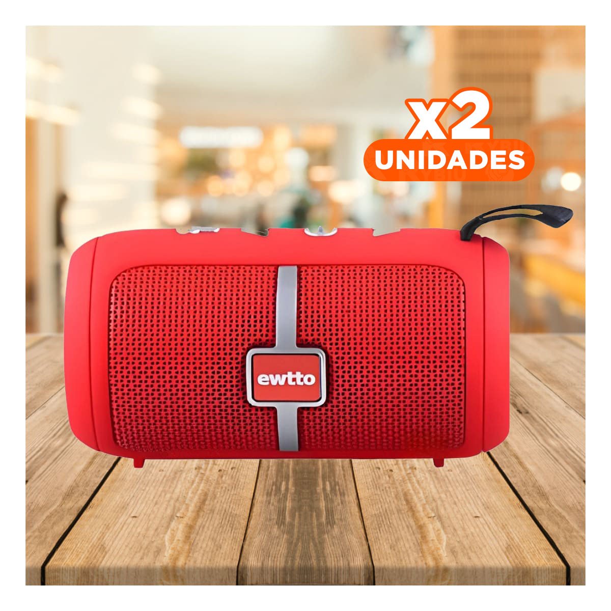 PACK2 EQUIPO ERGONOMICO ROJO AUDIO COMODO Y PRACTICO PARA HOGAR Y OFICINA Y+REGALO STICKER - 1