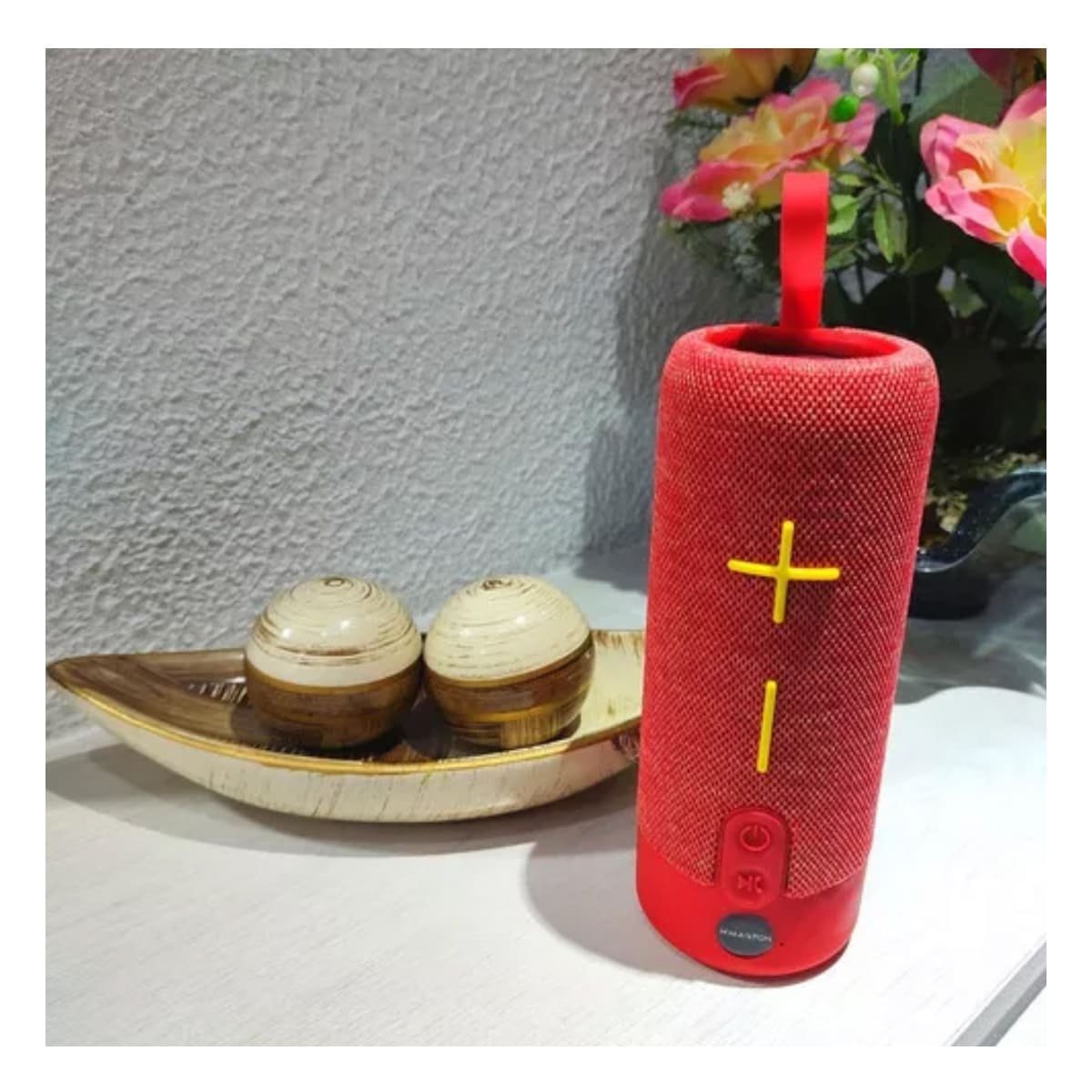 PACK4 REPRODUCTOR COMPACTO ROJO AUDIO PORTATIL Y FUNCIONAL PARA CASA Y ESTUDIO Y+PAPEL REGALO - 5