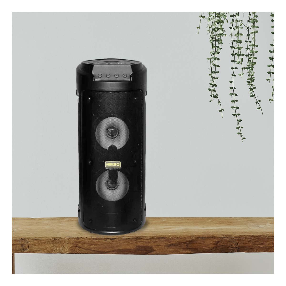 PACK4 SISTEMA AUDIO TORRE BLUETOOTH CON LUZ LED NEGRO CON SONIDO CLARO Y DEFINIDO - 2