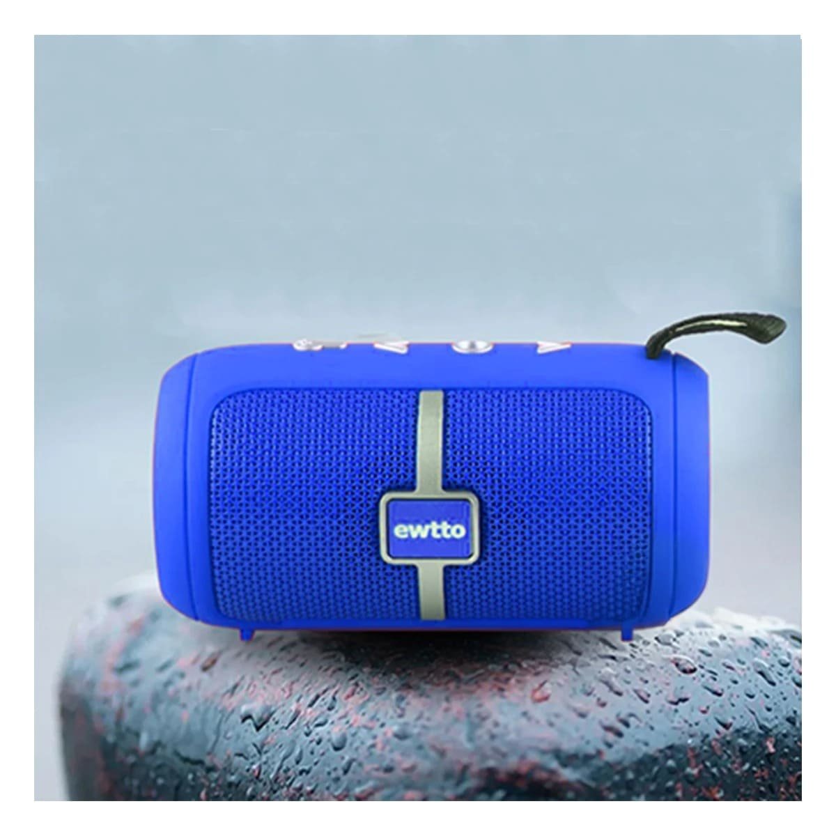 PACK2 ALTAVOZ MODERNO AZUL TECNOLOGIA FUNCIONAL PARA MUSICA, JUEGOS Y PELICULAS Y+PAPEL REGALO - 2