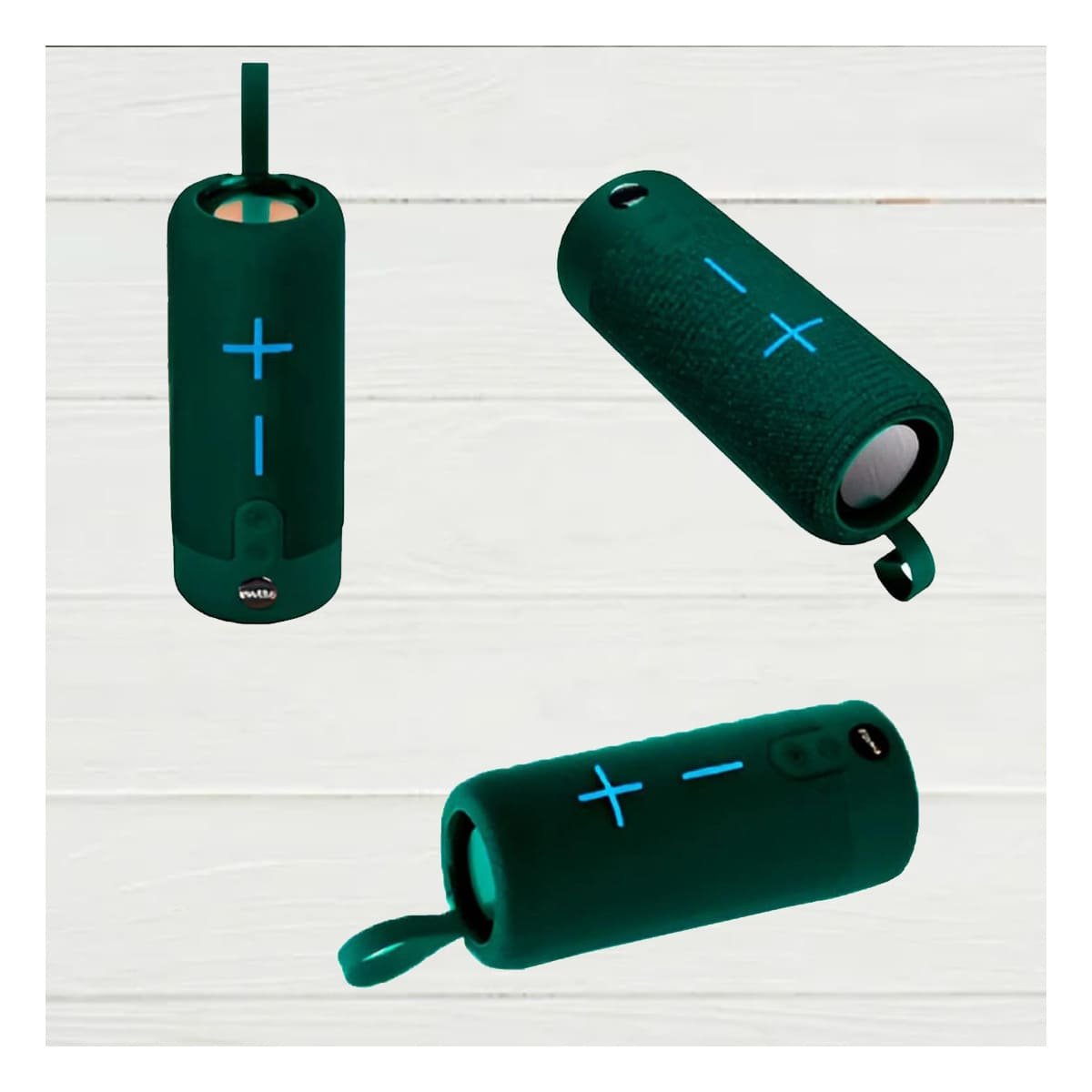 PACK6 ALTAVOZ PROFESIONAL VERDE TECNOLOGIA MODERNA PARA MUSICA, JUEGOS Y PELICULAS - 2