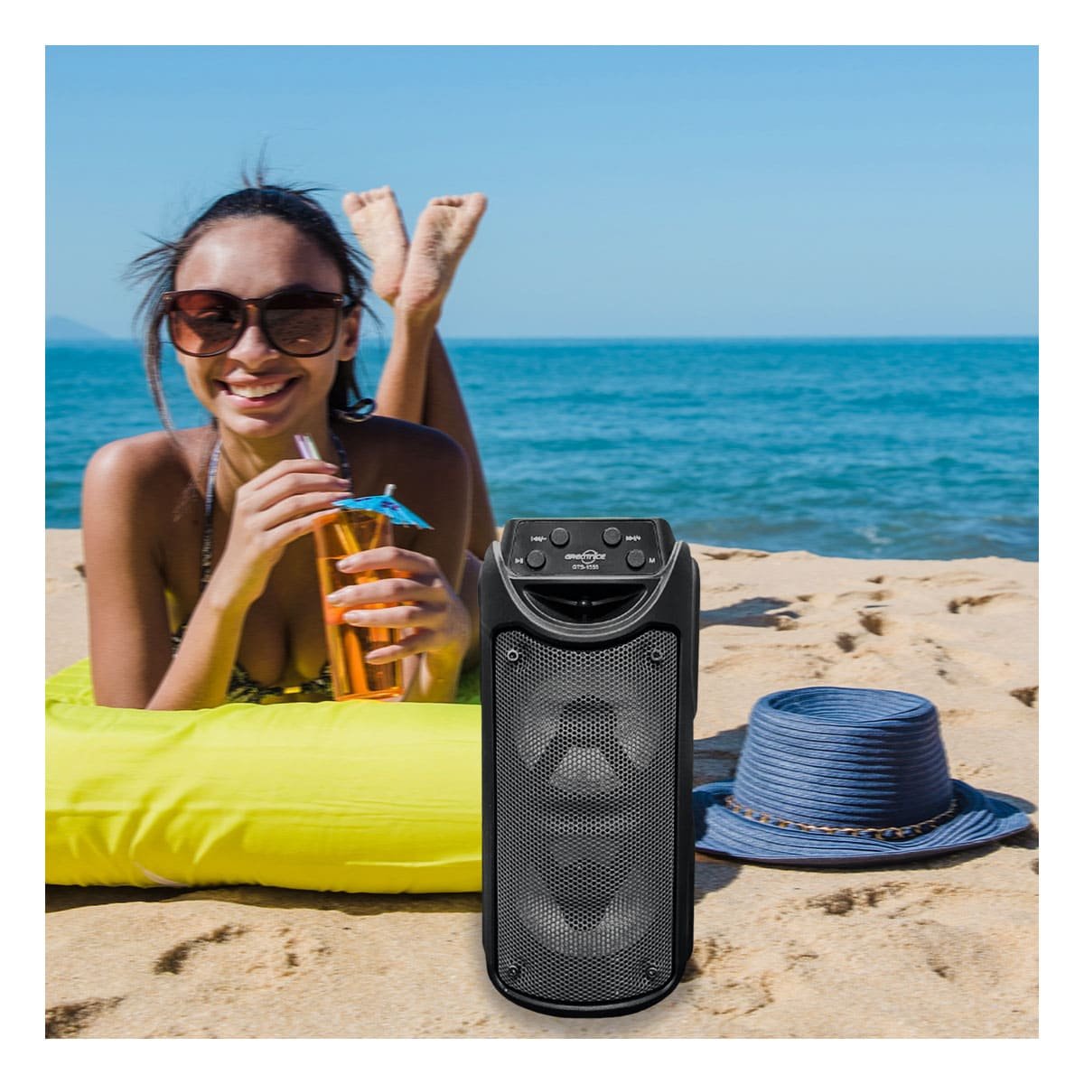 PACK4 SISTEMA INALAMBRICO NEGRO PARA MUSICA SONIDO POTENTE Y PRECISO PARA OFICINA - 3