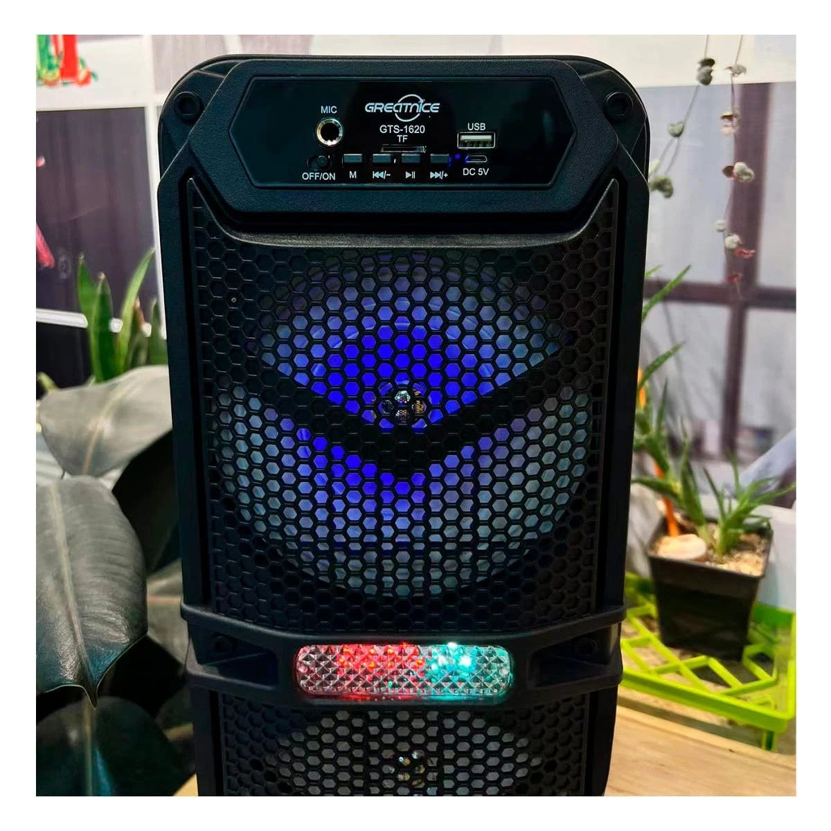 PACK2 SISTEMA AUDIO COLOR NEGRO CON CONEXION AUXILIAR Y SONIDO NITIDO - 2
