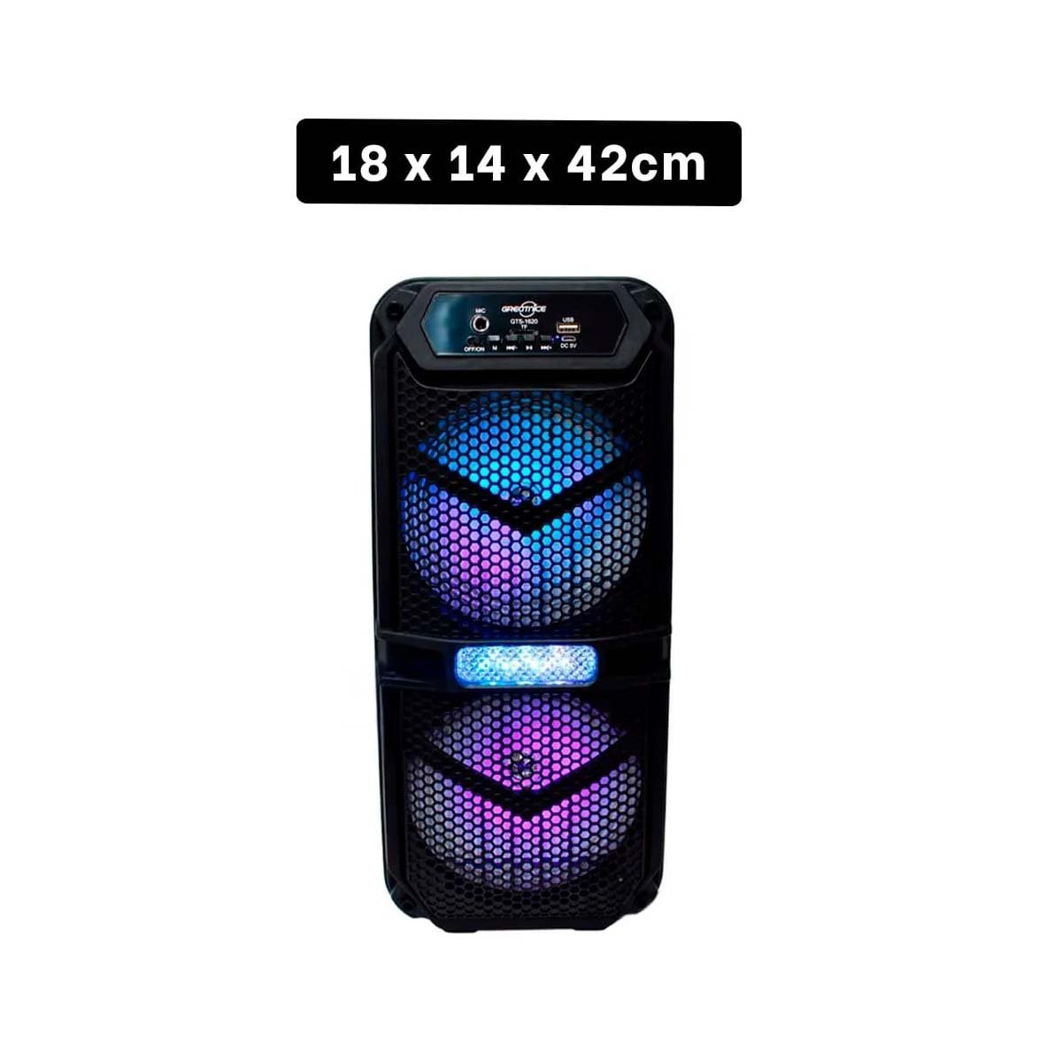 PACK2 SISTEMA AUDIO COLOR NEGRO CON CONEXION AUXILIAR Y SONIDO NITIDO - 4