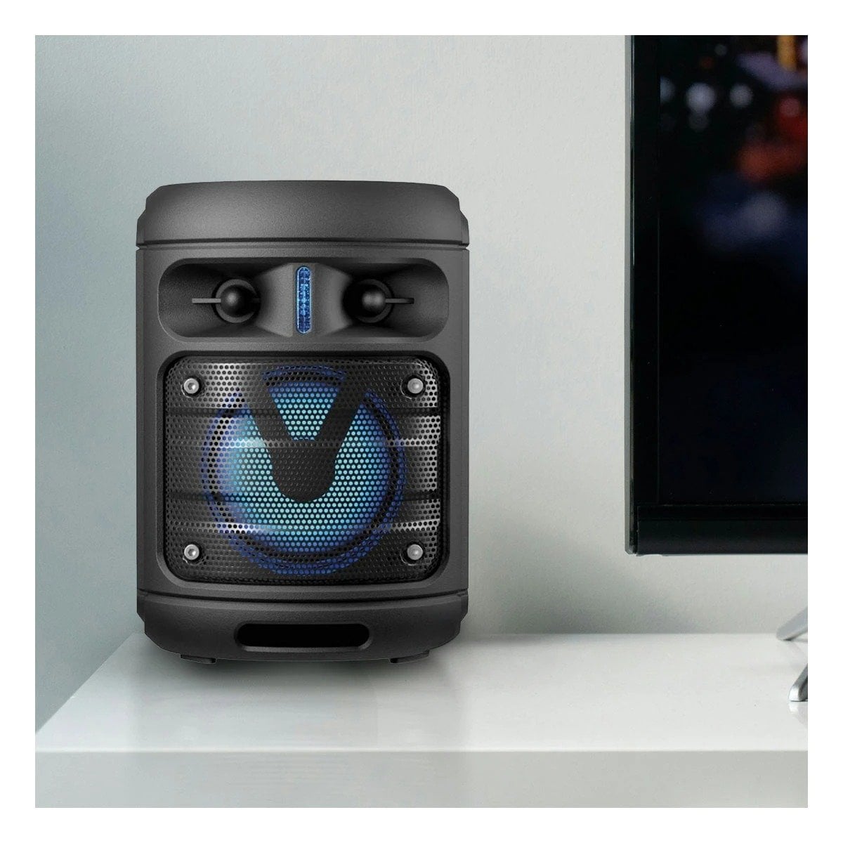 PACK2 SISTEMA AUDIO BLUETOOTH PORTATIL NEGRO CON BAJO PROFUNDO INTEGRADO - 2