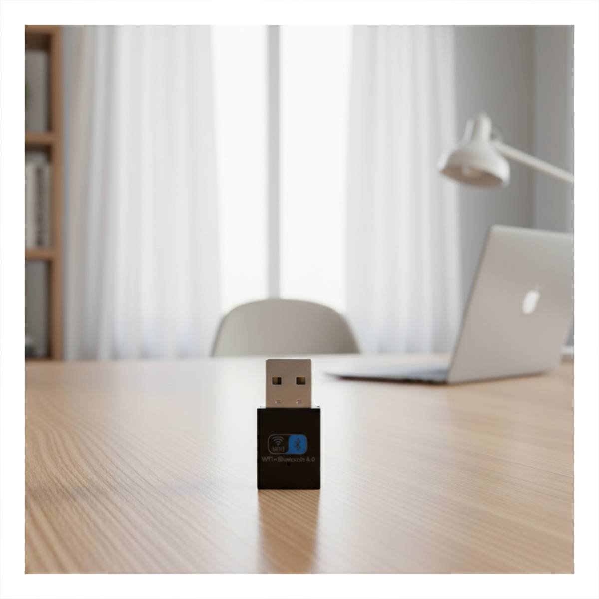 PACK4 CONECTOR USB QUE PERMITE ENLAZAR ACCESORIOS BLUETOOTH Y NAVEGAR POR WIFI NEGRO 300MBPS - 5