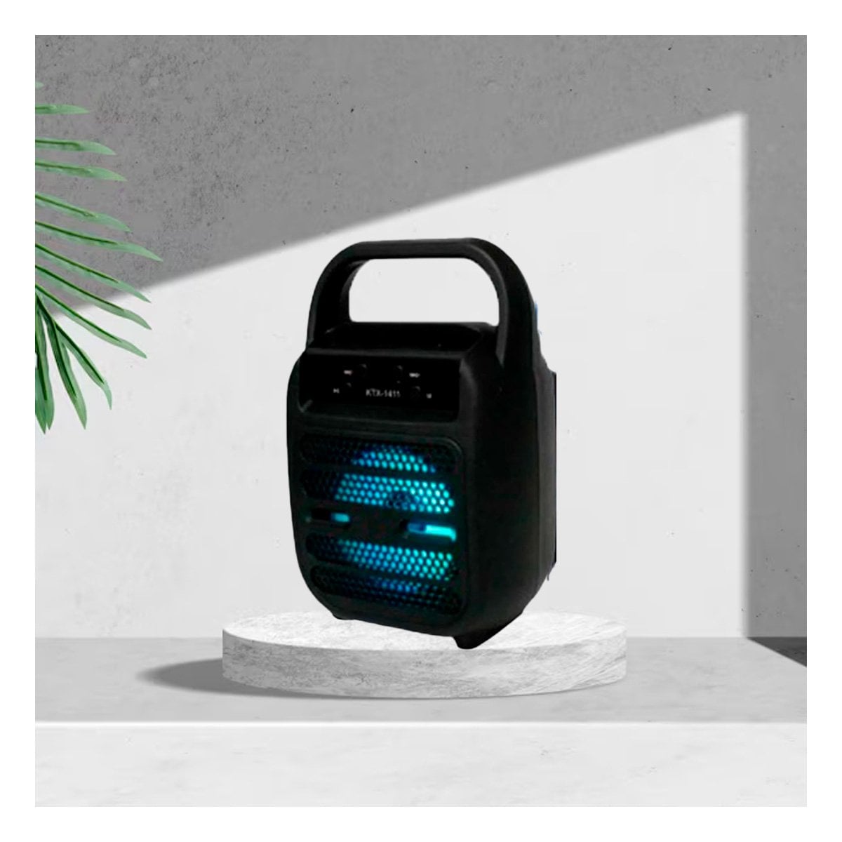 PACK6 PARLANTE BLUETOOTH USB NEGRO CON AUDIO ENVOLVENTE NATURAL Y+PAPEL REGALO - 2