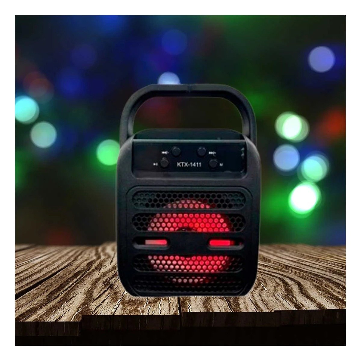 PACK6 SISTEMA AUDIO BLUETOOTH USB NEGRO CON EXPERIENCIA SONORA AMPLIA - 3