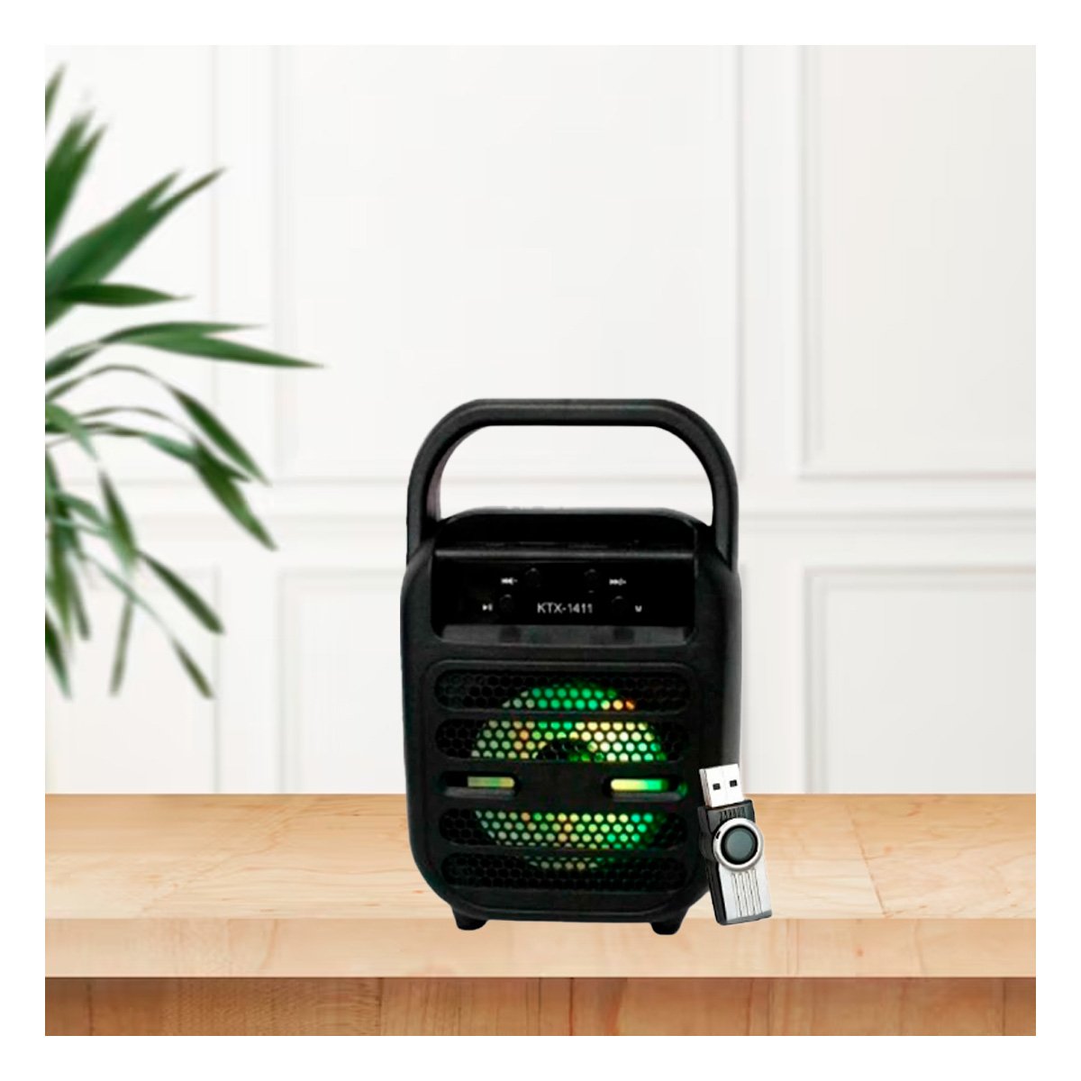 PACK2 SISTEMA AUDIO BLUETOOTH USB NEGRO CON RENDIMIENTO ACUSTICO BALANCEADO Y+PAPEL REGALO - 5