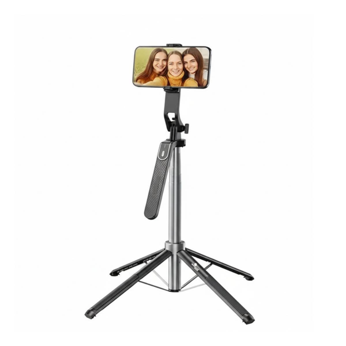 PACK2 BRAZO SELFIE CON BASE TRIPODE PARA VIDEOS CON CELULAR 1,8M Y+REGALO STICKER - 2