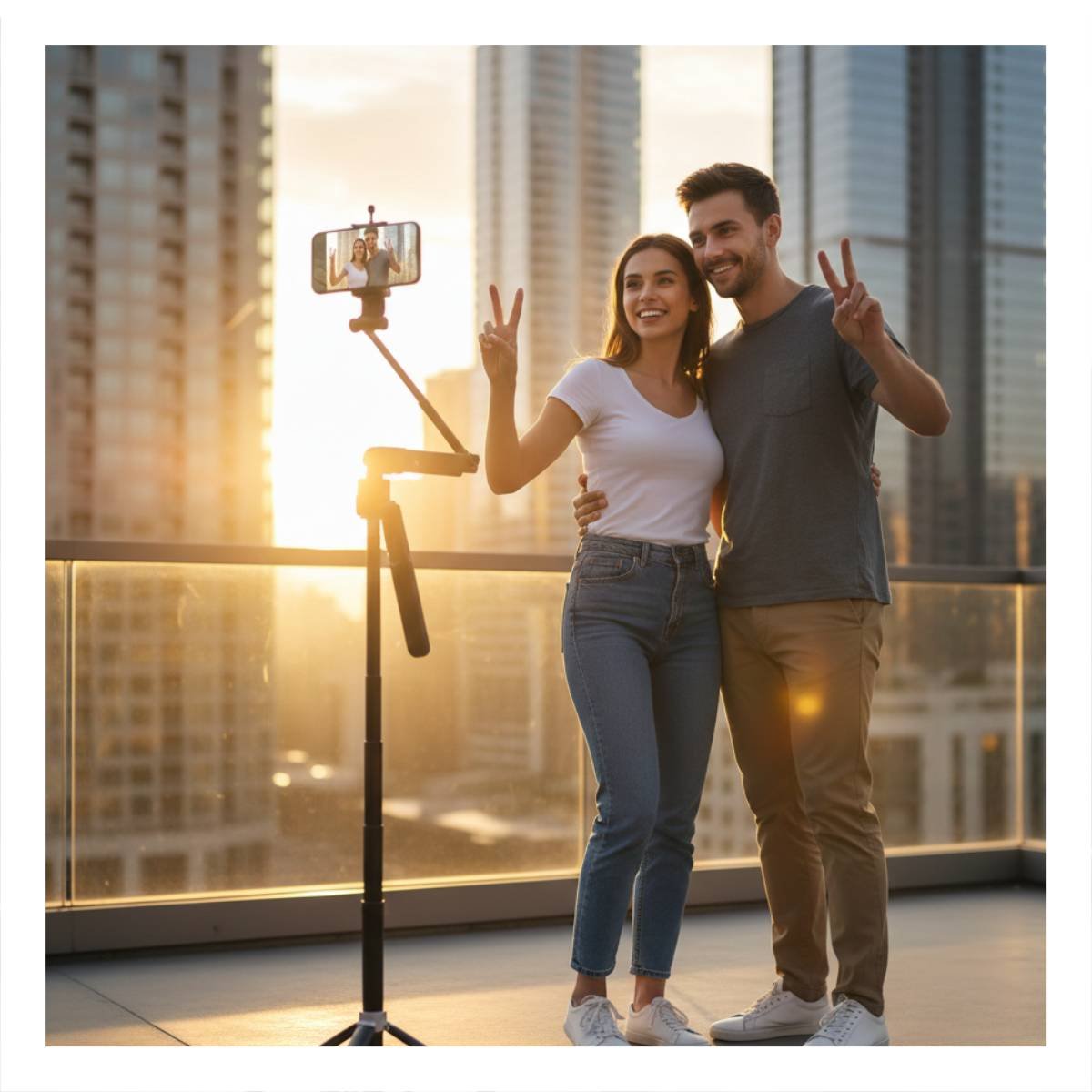 PALO SELFIE EXTENSIBLE PARA FOTOGRAFIA MOVIL 1,8M Y+POST IT - 3