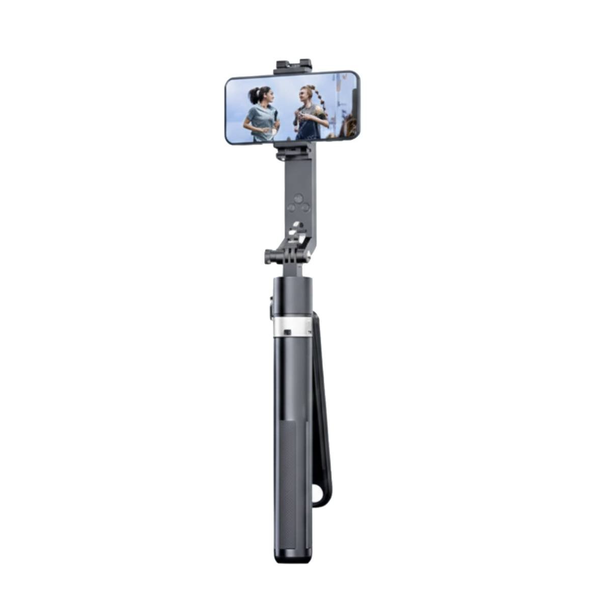 PALO SELFIE PORTATIL CON SOPORTE PARA FOTOS Y VIDEOS 1,8M Y+REGALO STICKER - 3