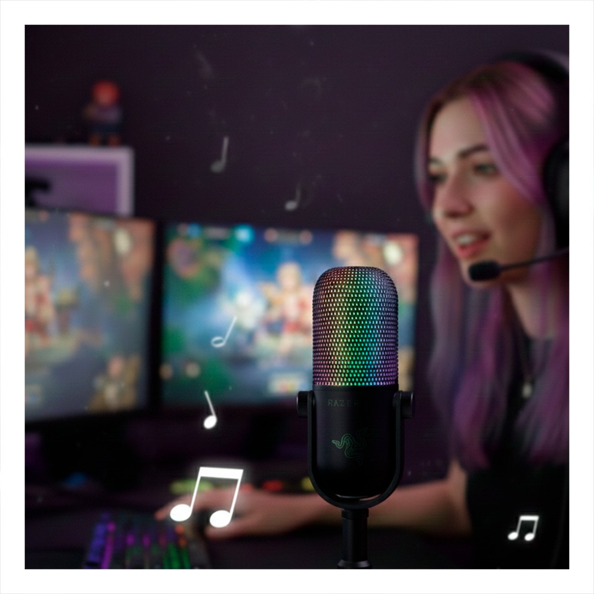 APARATO DE AUDIO QUE RESALTA DETALLES DE VOZ EN JUEGOS NEGRO Y+PAPEL REGALO - 5