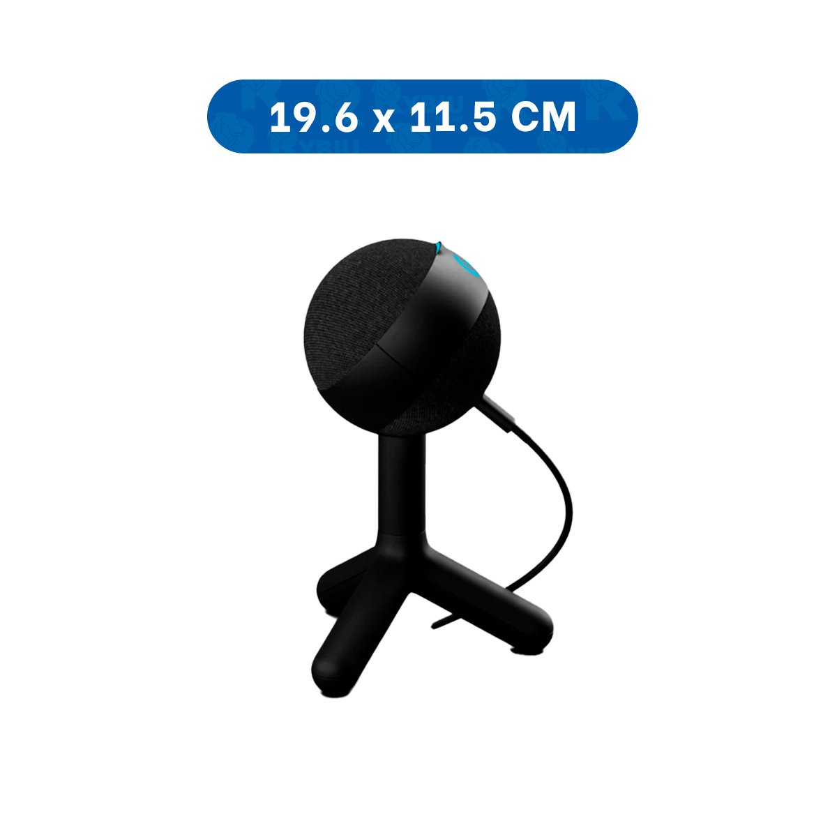 PACK2 APARATO DE AUDIO PENSADO PARA STREAMING Y GRABACION CIRCULAR NEGRO - 3
