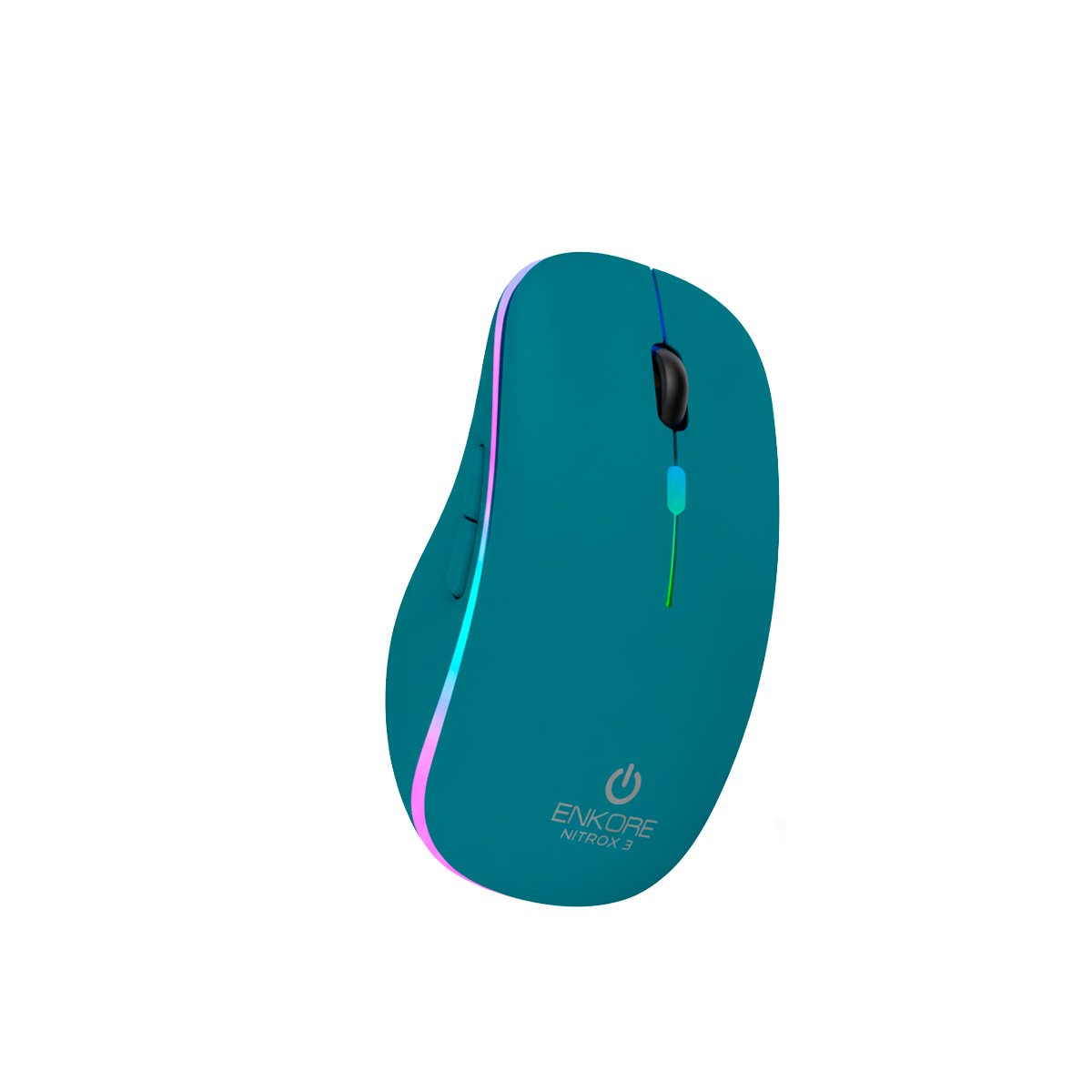 PACK4 ACCESORIO PARA OFICINA CON TECNOLOGIA INALAMBRICO COLOR TURQUEZA Y+PAPEL REGALO - 3