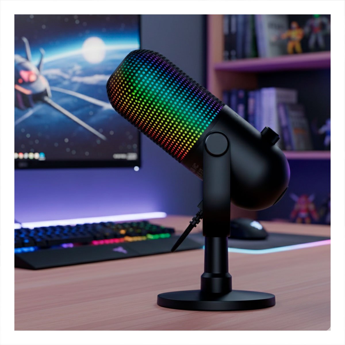 APARATO DE AUDIO PENSADO PARA STREAMING Y GRABACION NEGRO - 2