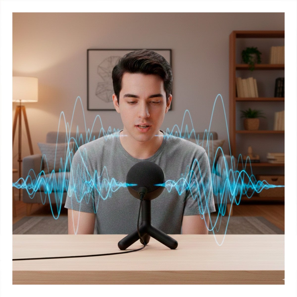 EQUIPO PARA STREAMERS Y JUGADORES CON SONIDO CIRCULAR NEGRO Y+PAPEL REGALO - 4