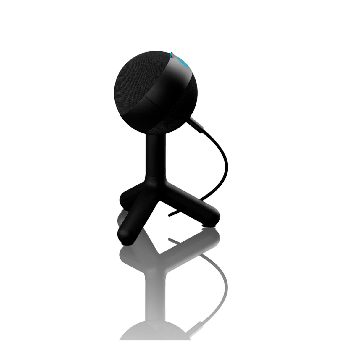EQUIPO PROFESIONAL QUE MANTIENE CLARIDAD EN CADA GRABACION CIRCULAR NEGRO Y+REGALO STICKER - 2