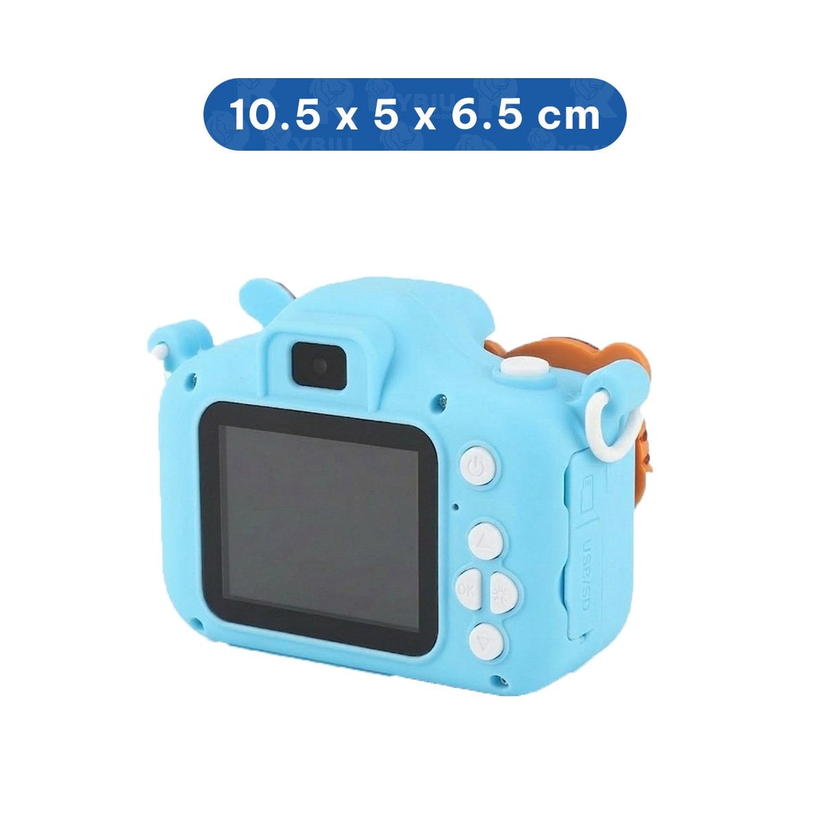 FOTOGRAFIA COMPACTA PARA MOMENTOS ESPECIALES CON DISEÑO DE TIGRE CELESTE Y+LIGAS REGALO - 4