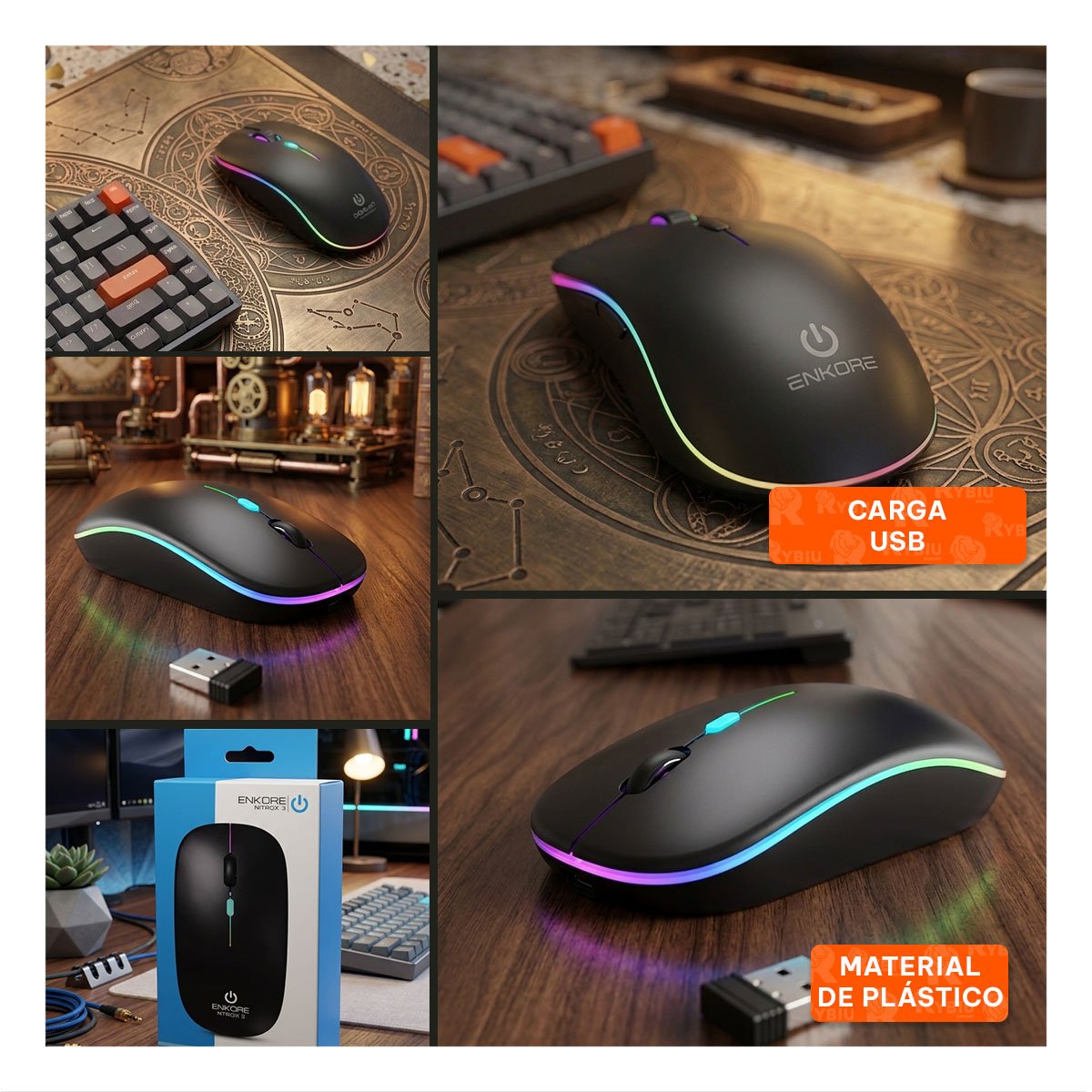 PACK2 APARATO PARA JUEGOS Y AVENTURAS DIGITALES NEGRO Y+PAPEL REGALO - 3