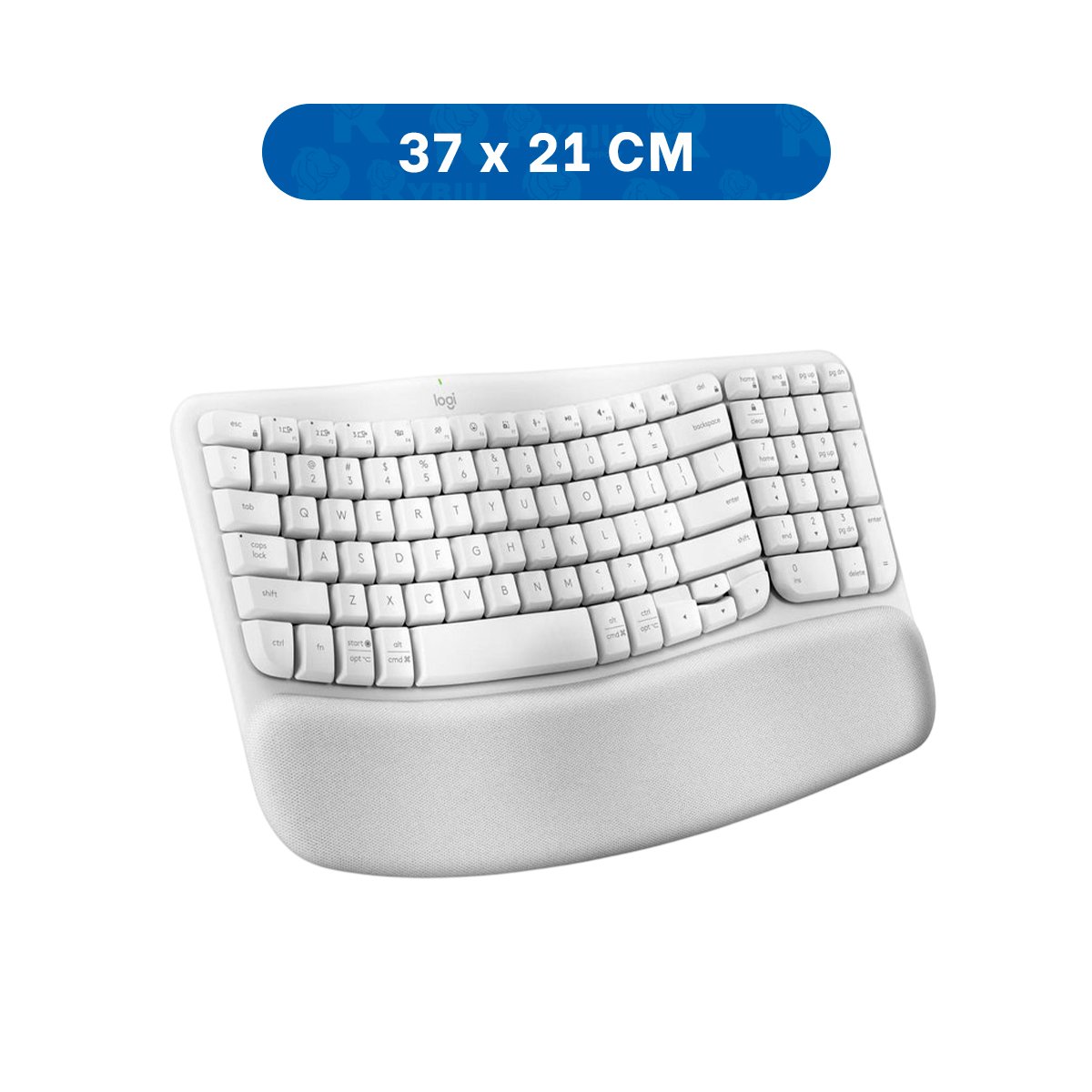 DISPOSITIVO QUE SE ADAPTA AL RITMO DEL USUARIO CON TECLAS ONDULADAS BLANCO Y+LIGAS REGALO - 4