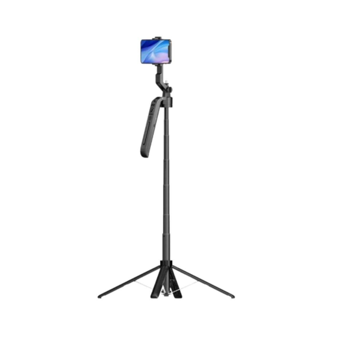 PACK2 BASE SELFIE CON SEGUIMIENTO FACIAL AI PARA VIDEOS CON SMARTPHONE NEGRO Y+REGALO STICKER - 2