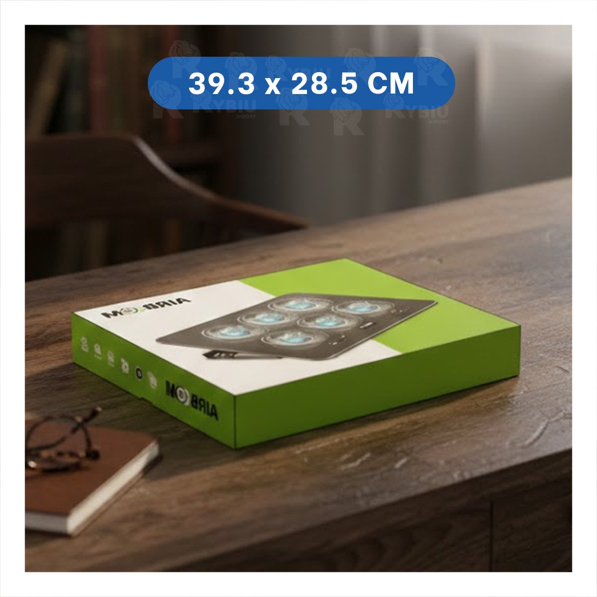 PACK6 IMPLEMENTO QUE OPTIMIZA CIRCULACION DE AIRE EN COMPUTADORAS NEGRO - 4