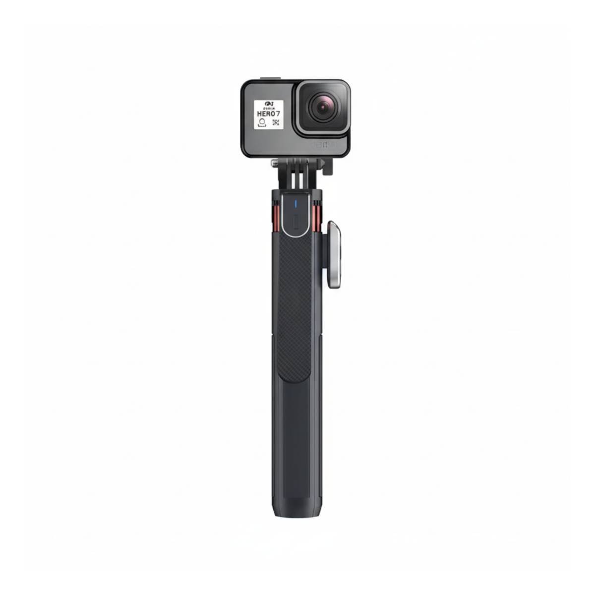 TRIPODE SELFIE EXTENSIBLE PARA FOTOS Y VIDEOS CON CELULAR 1,8M NEGRO Y+REGALO STICKER - 3