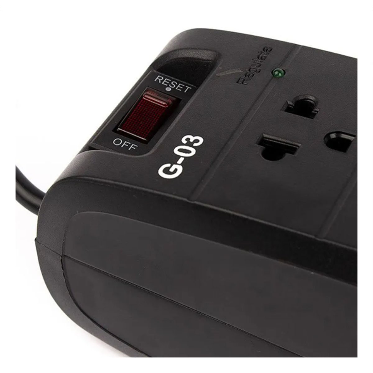 DISPOSITIVO DE CONTROL PARA CASA Y OFICINA CON AJUSTE DE VOLTAJE NEGRO Y+LIGAS REGALO - 3